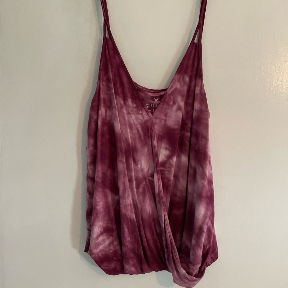 Tie Dye Soft Tank from American Eagle